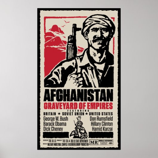 Afghanistan Anti-War Movie Poster (Vorne)