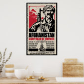 Afghanistan Anti-War Movie Poster (Küche)