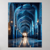 Afghanistan Art Print Herat Mosque Poster Kabul Wa (Vorne)