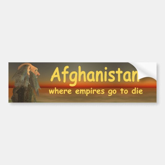 Afghanistan Autoaufkleber (Vorne)