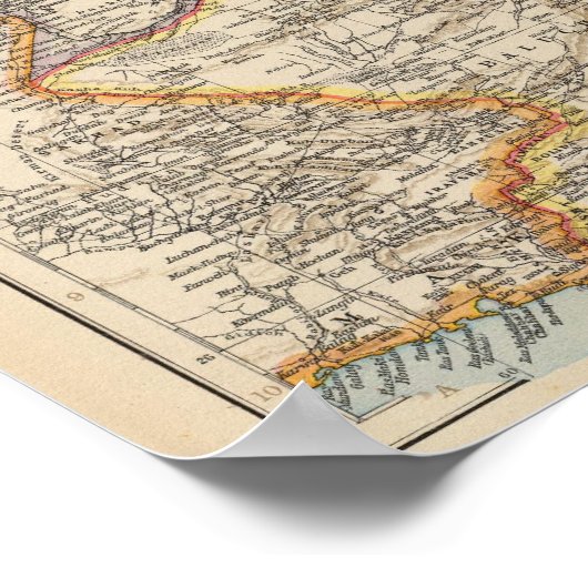 Afghanistan, Baluchistan Poster (Ecke)