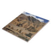 Afghanistan, Bamian Valley. Alte Erde Fliese (Seite)