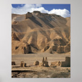 Afghanistan, Bamian Valley. Alte Erde Poster (Vorne)