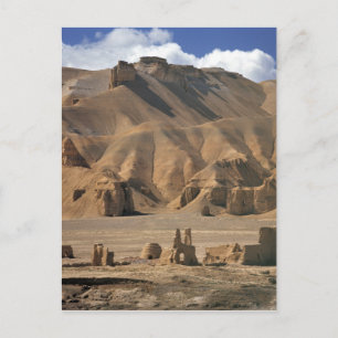 Afghanistan, Bamian Valley. Alte Erde Postkarte