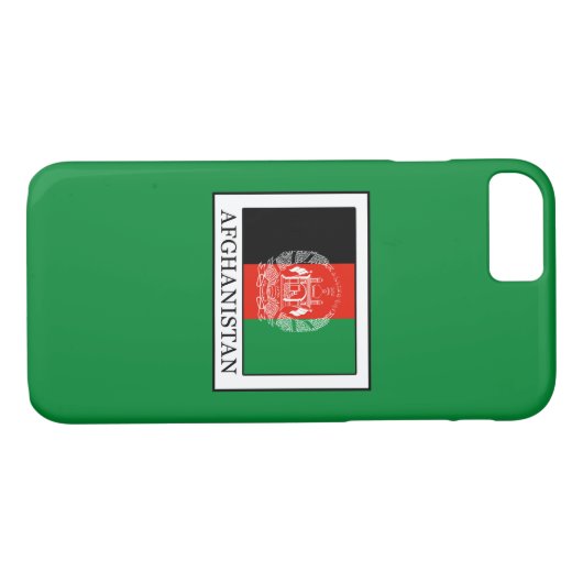 Afghanistan Case-Mate iPhone Hülle (Rückseite (Horizontal))