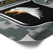 "Afghanistan Combat Veteran" - 101. Im Flugzeug! Poster (Ecke)