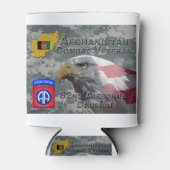 "Afghanistan Combat Veteran" - 82. Im Flugzeug Div Dosenkühler (Vorderseite)