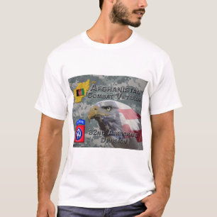 "Afghanistan Combat Veteran" - 82. Im Flugzeug Div T-Shirt