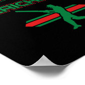 Afghanistan Cricket 1  Poster (Ecke)