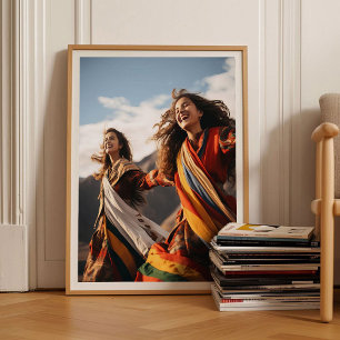 Afghanistan Druck Kabul Druck Afghanisches Kleid A Poster