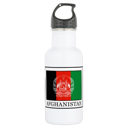 Afghanistan Edelstahlflasche (Vorderseite)