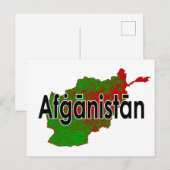 Afghanistan Feiertagspostkarte (Vorne/Hinten)