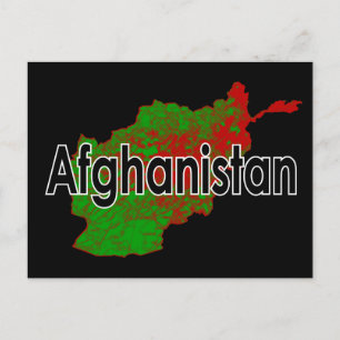 Afghanistan Feiertagspostkarte