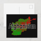 Afghanistan Feiertagspostkarte (Vorne/Hinten)