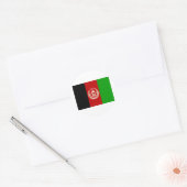 Afghanistan Flag AF Runder Aufkleber (Umschlag)