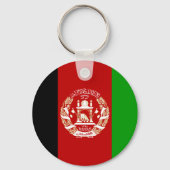 Afghanistan Flag AF Schlüsselanhänger (Vorderseite)