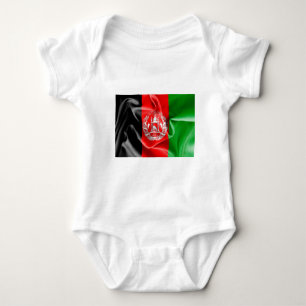 Afghanistan Flag Baby Bodysuit Strampler