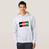 Afghanistan Flag Colors Hoodie (Vorne ganz)