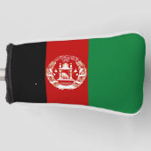 Afghanistan flag golf headcover (Vorderseite)