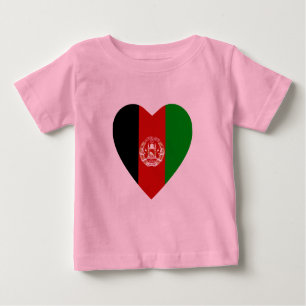 Afghanistan Flag Herz T - Shirt
