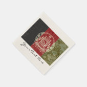 Afghanistan Flag Party Napkins Serviette (Ecke)