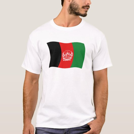 Afghanistan Flag Shirt (Vorderseite)