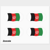 Afghanistan Flag Sticker (Blatt)