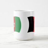 Afghanistan Flag-Tasse Kaffeetasse (Mittel)