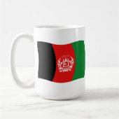 Afghanistan Flag-Tasse Kaffeetasse (Links)