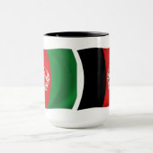 Afghanistan Flag-Tasse Tasse (Zentrum)