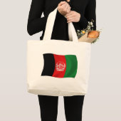 Afghanistan Flag Totag Jumbo Stoffbeutel (Vorderseite (Produkt))