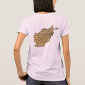 Afghanistan Flag x Map T - Shirts (Rückseite)