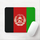 Afghanistan-Flagge; Afghanistan Mousepad (Mit Mouse)