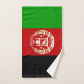 Afghanistan-Flagge Badhandtuch Set (Handtuch)