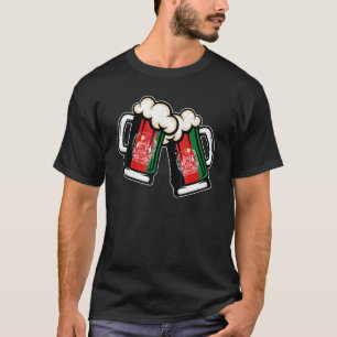 Afghanistan-Flagge Bierkrug   Cool Afghan Bier T-Shirt