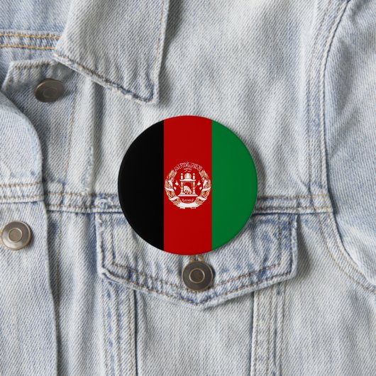 Afghanistan-Flagge Button (Beispiel)