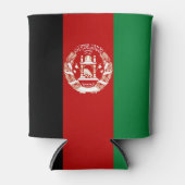 Afghanistan-Flagge Dosenkühler (Vorderseite)