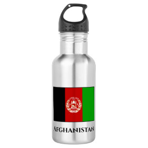 Afghanistan-Flagge Edelstahlflasche
