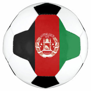 Afghanistan-Flagge Fußball