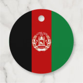 Afghanistan-Flagge Geschenkanhänger (Rückseite)
