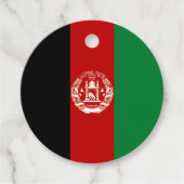 Afghanistan-Flagge Geschenkanhänger (Vorderseite)