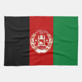 Afghanistan-Flagge Geschirrtuch (Horizontal)