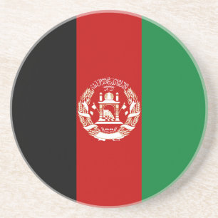 Afghanistan-Flagge Getränkeuntersetzer