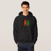 Afghanistan-Flagge Hoodie (Vorne ganz)