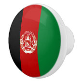 Afghanistan-Flagge Keramikknauf (Rechts)