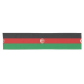 Afghanistan-Flagge Kurzer Tischläufer (Horizontal)