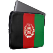 Afghanistan-Flagge Laptopschutzhülle (Vorne Rechts)