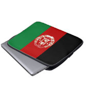 Afghanistan-Flagge Laptopschutzhülle (Vorne Knopf)