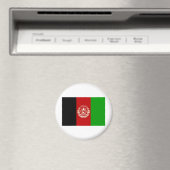 Afghanistan-Flagge Magnet (In Situ (Geschirrspüler))