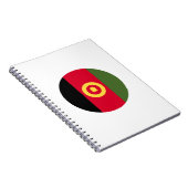 Afghanistan-Flagge Notizblock (Rechte Seite)